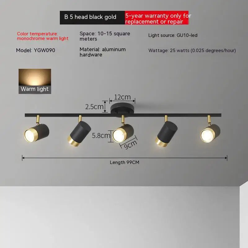 haoze gu10 led plafonniers maison magasin - vue 17 sur 17