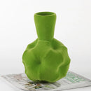 vase en résine flocage abstrait pour décoration artisanale