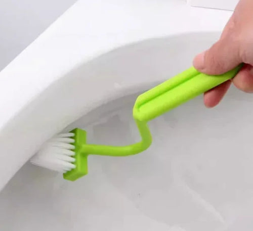 brosse de toilette incurvée à fixation murale avec poils souples - vue 7 sur 7