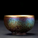 Théière jianzhan yao céramique émaillée style tianmu bureau