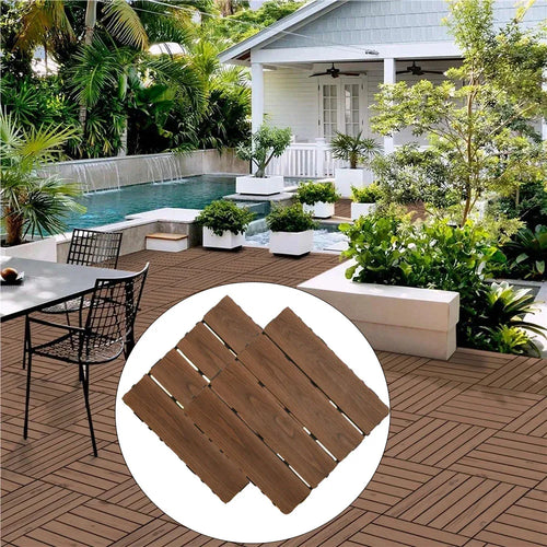 Lot 30 lames parquet bois massif clipsables 30x46 - vue 2 sur 6
