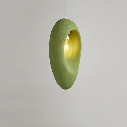 Nordic retro minimalist wabi sabi LED decorative pendant light - vue 6 sur 8