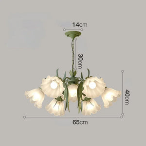 Medieval flower chandelier nordic style for elegant interiors