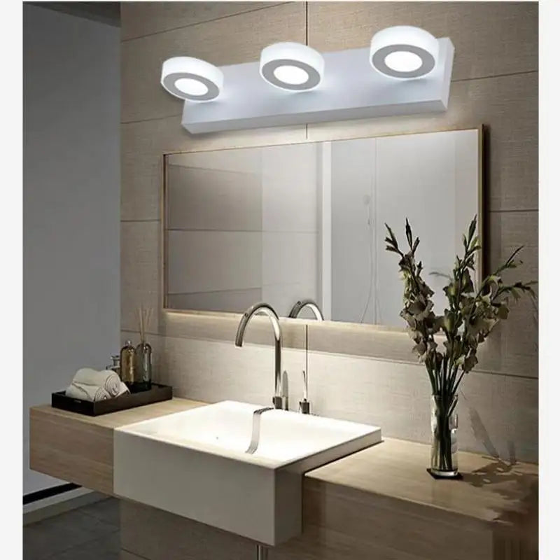 applique murale led moderne pour miroir et salle de bain - vue 4 sur 9
