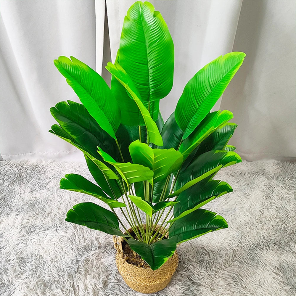 grande plante artificielle banane pour décoration intérieure et extérieure - vue 4 sur 9