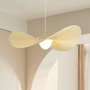 Minimalist modern fabric chandelier for an elegant interior