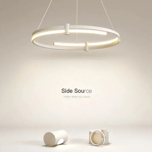 Plafonnier LED suspendu au design moderne - vue 4 sur 10