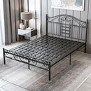 Modern minimalist hotel rental room, 1.8-meter single and double bed, wrought iron bed