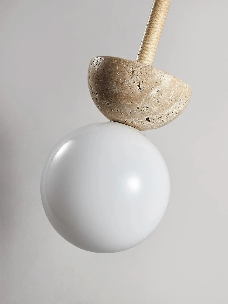 Suspension LED Style crème - vue 4 sur 7