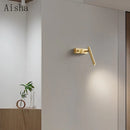Luxury minimalist LED wall light for interior decoration