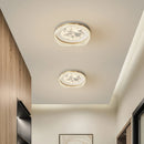 plafonnier moderne en laiton design créatif minimaliste pour intérieur