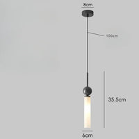 Minimalist nordic luxury Italian marble chandelier