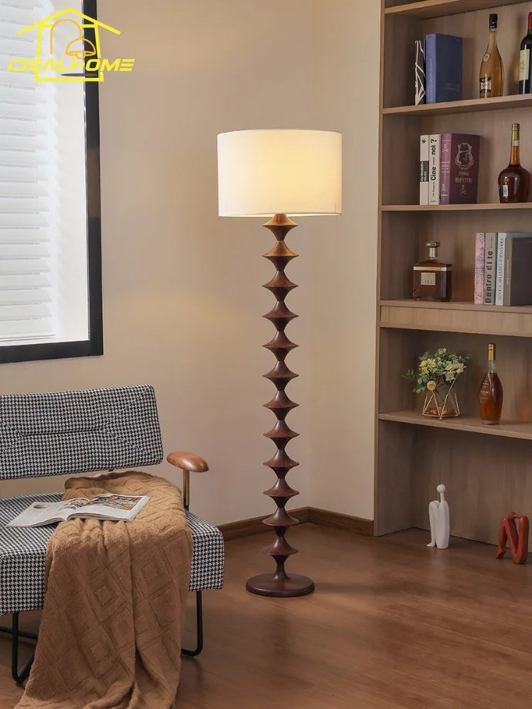 lampadaire médiéval rétro en forme de gourde décoratif avec lumière led - vue 10 sur 9