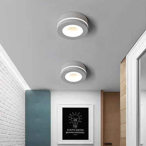 Modern minimalist LED ceiling light for bright home decor