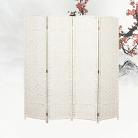 Rattan Baffle Screen, Antique Straw Handmade Living Room Partition Entrance Folding Screen, Restaurant Indoor Classical Screen
