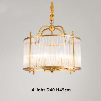 lustre moderne en cuivre avec tubes de verre 2 modèles disponibles - vue 12 sur 12