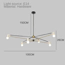 Minimalist postmodern decorative glass lamp for interiors