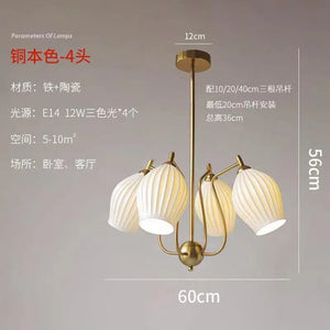 Art deco ceramic wall light for elegant lighting