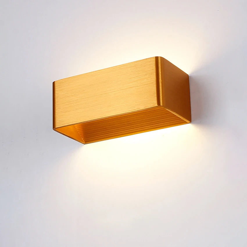 Applique murale moderne alu simple chambre - vue 4 sur 6