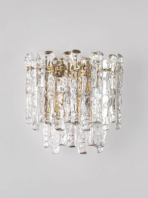 applique murale moderne vintage en cristal pour intérieur design