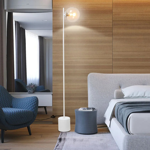 lampadaire led moderne sphéroïde créatif pour intérieur réglable