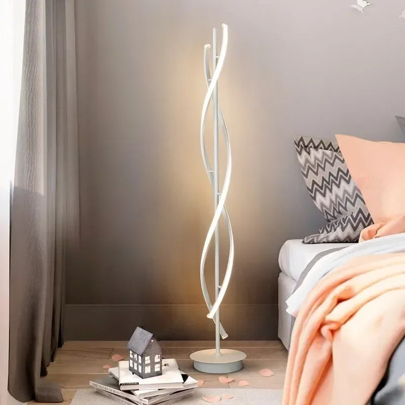 Lampe verticale LED bureau lumière Foom déco chambre - vue 4 sur 10