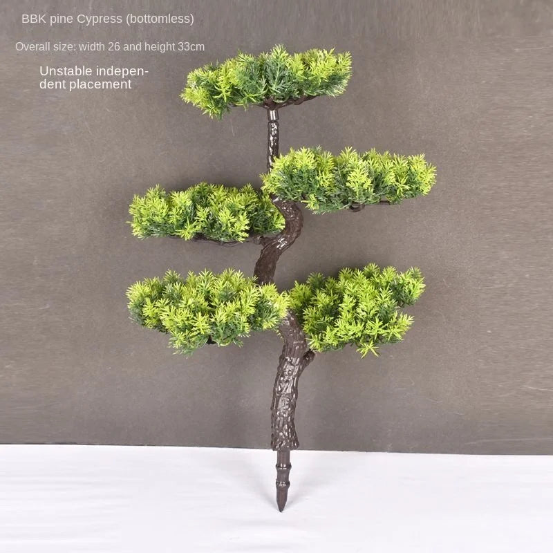 plante artificielle bonsaï en plastique pour décoration intérieure - vue 14 sur 41