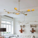 Modern minimalist LED chandelier for home decoration