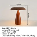Modern desk lamp, retro creative living room, study room, villa, hotel bedroom, interior decoration, glossy LED bedside lamp