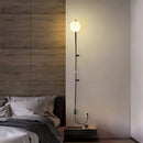 Modern glass wall light for minimalist Nordic interiors