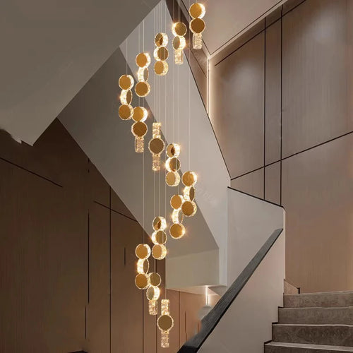 lustre led moderne suspendu éclairage intérieur décoratif