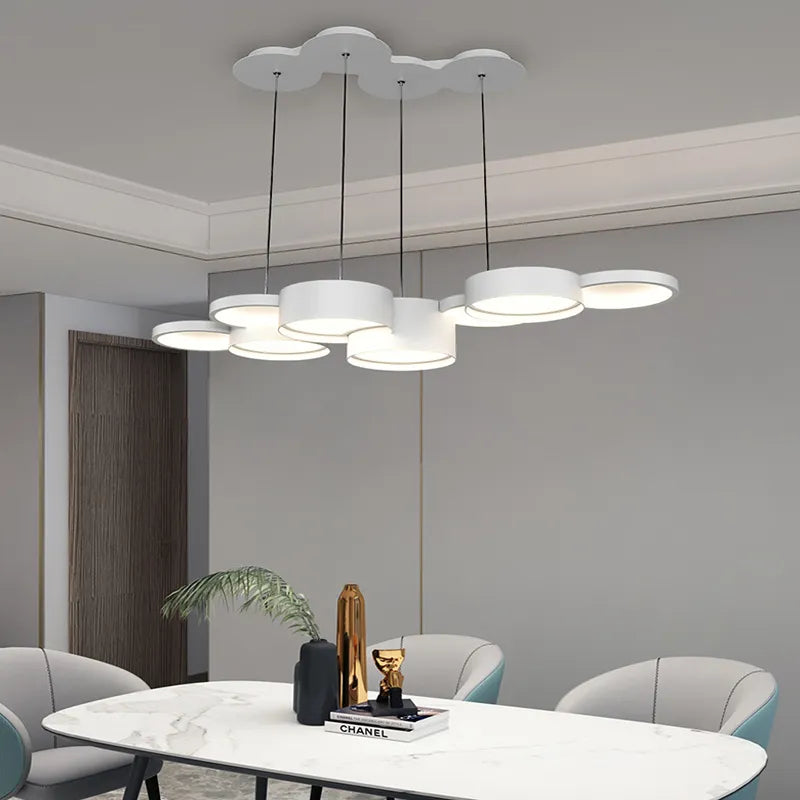 Lustre led plafond modernes - vue 4 sur 12