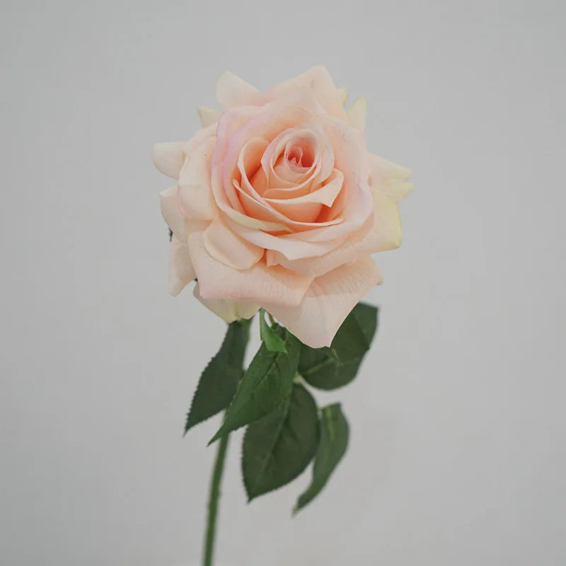 rose artificielle en latex pour décoration florale mariage et jardin - vue 5 sur 6