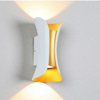 10W 20W 30W up down led wall lamp warm white or white 6000k wall light with black or white wall sconce housing AC85-265V