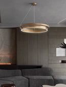 lustre de plafond en bronze led pour décoration intérieure