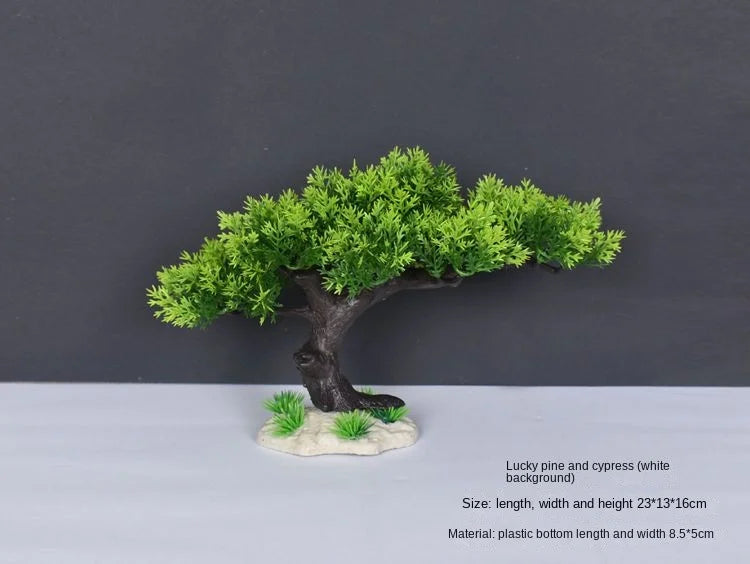 plante artificielle bonsaï en plastique pour décoration intérieure - vue 19 sur 41