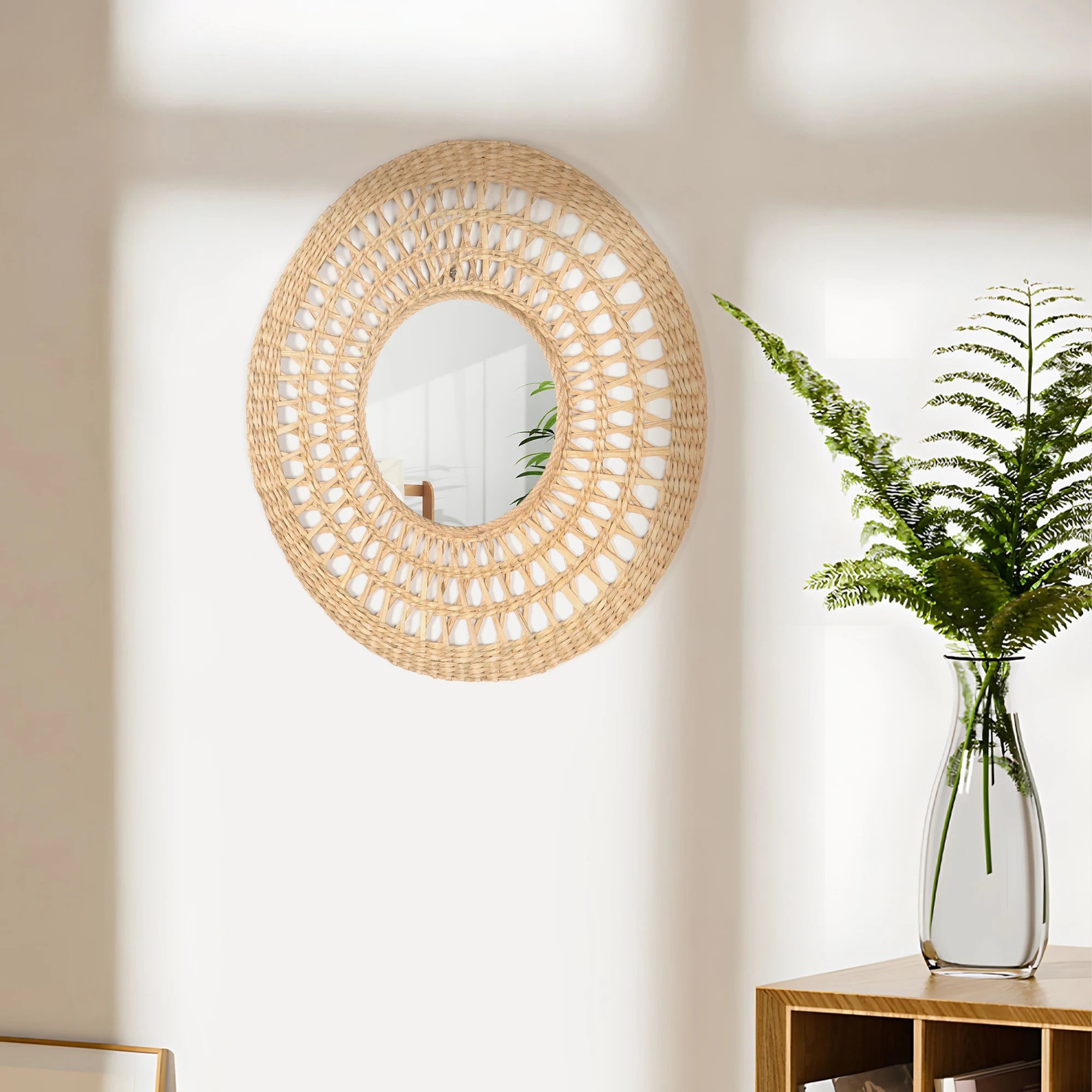 miroir décoratif mural de style européen luxe circulaire - vue 3 sur 7