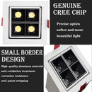 Nordic embedded Career chip bean gall spotlight, 1 head 2 head 3 head 8W/12W living room ceiling grill lamp downlight spotlight