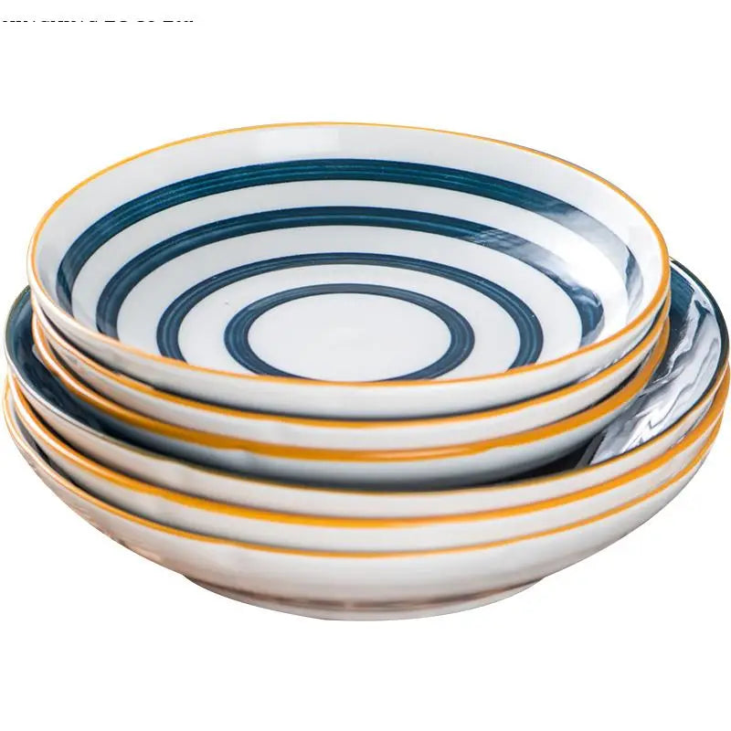 Assiette creuse japonaise porcelaine fine 18 cm