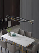 Luxury minimalist nordic chandelier for modern interiors