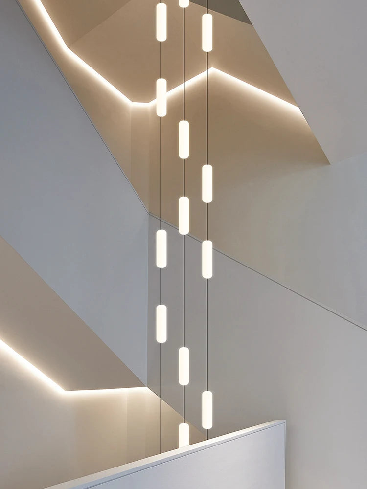 lustre à led moderne pour éclairage suspendu élégant - vue 4 sur 13