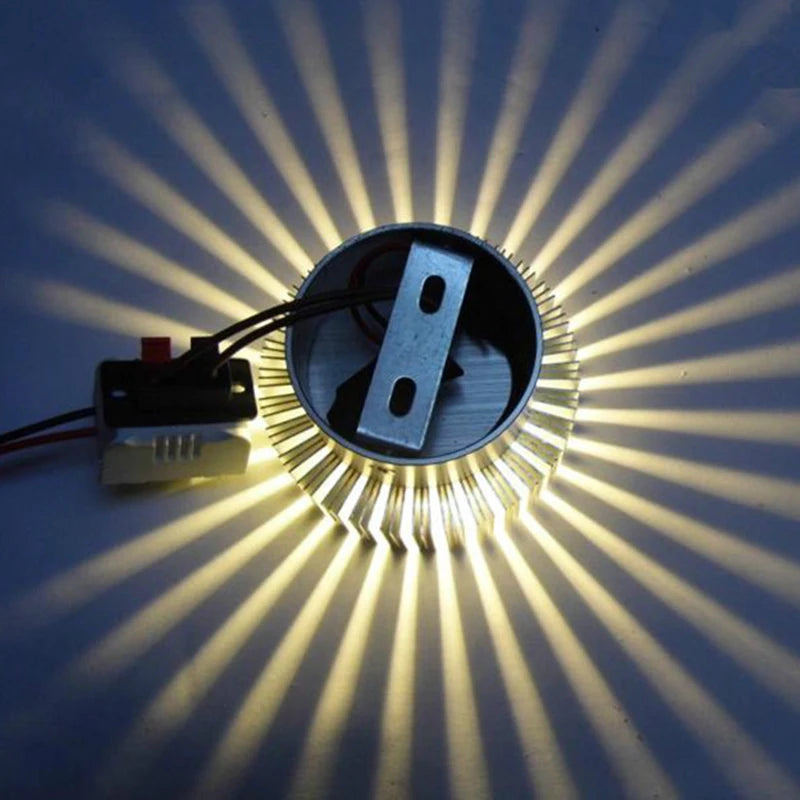 Plafonnier LED coloré en aluminium au design moderne - vue 7 sur 7