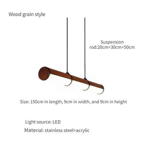 Nordic minimalist chandelier for restaurant and café - vue 12 sur 12