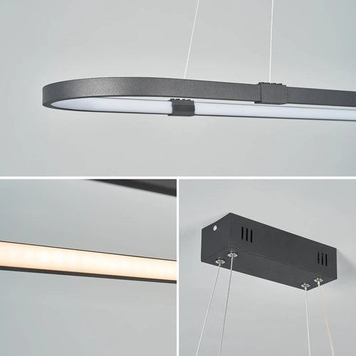 Suspension LED modernes pour salle à manger - vue 5 sur 7