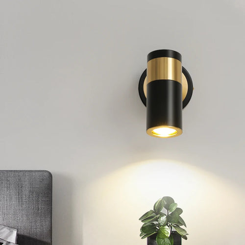 applique murale nordique rotative avec interrupteur créatif - vue 3 sur 12