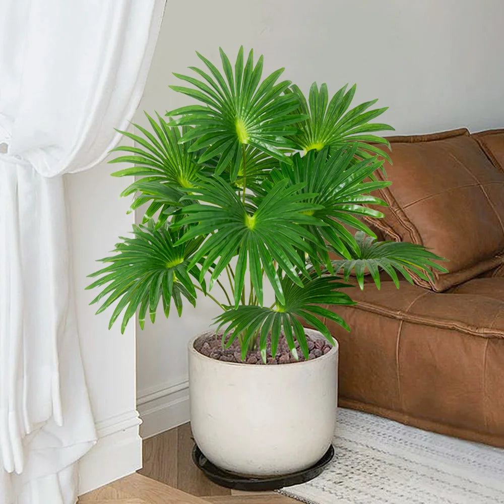 palmier artificiel tropical haut pour décoration intérieure et extérieure - vue 5 sur 11