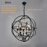 Lustre en cristal Vintage