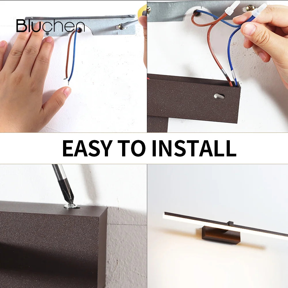 applique murale à led pour éclairage intérieur moderne - vue 5 sur 6