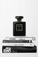 Nordic perfume poster for minimalist wall decoration