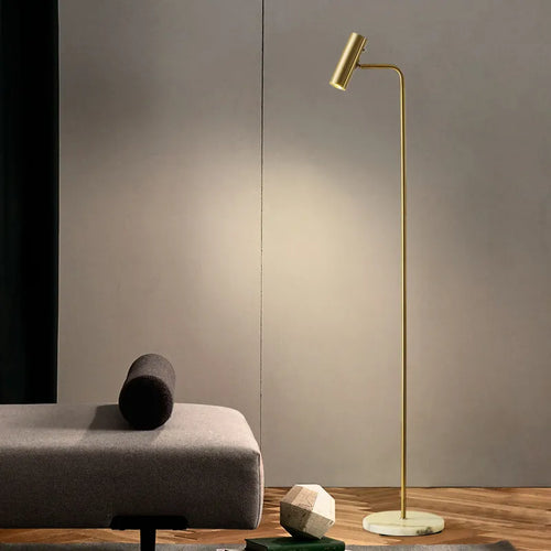 Lampadaire led spot sol minimaliste déco maison lecture - vue 3 sur 17